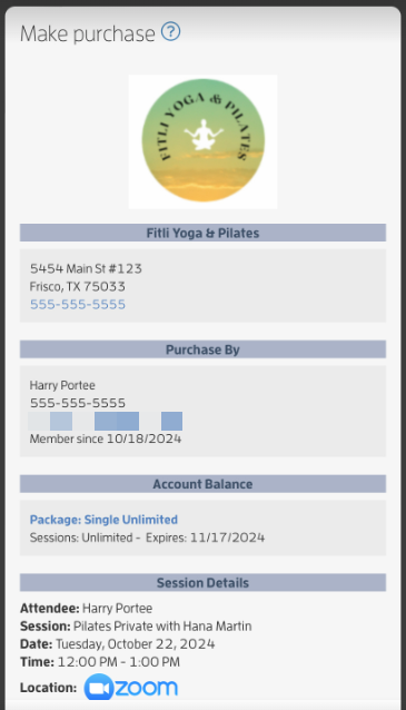 Mobile version: I want to sign up and book a session, now what do I do? — screenshot 35