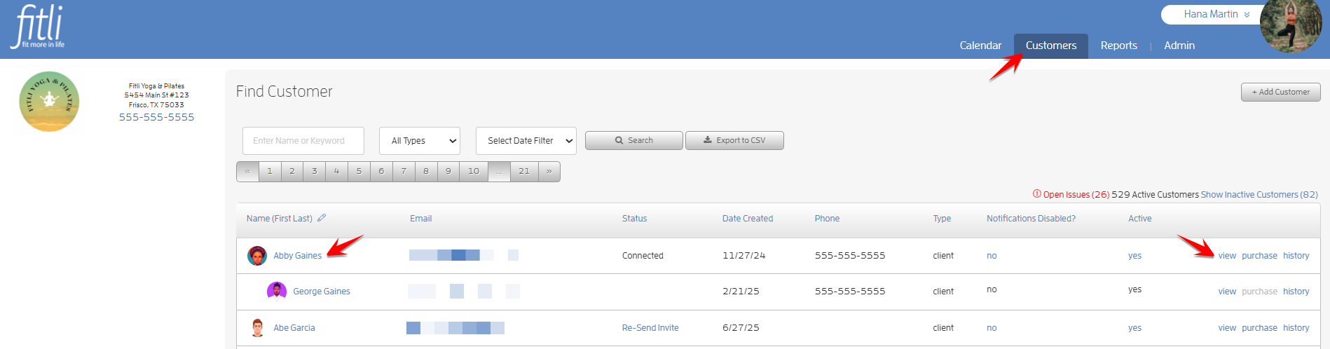 How to view a client's remaining sessions? — screenshot 2