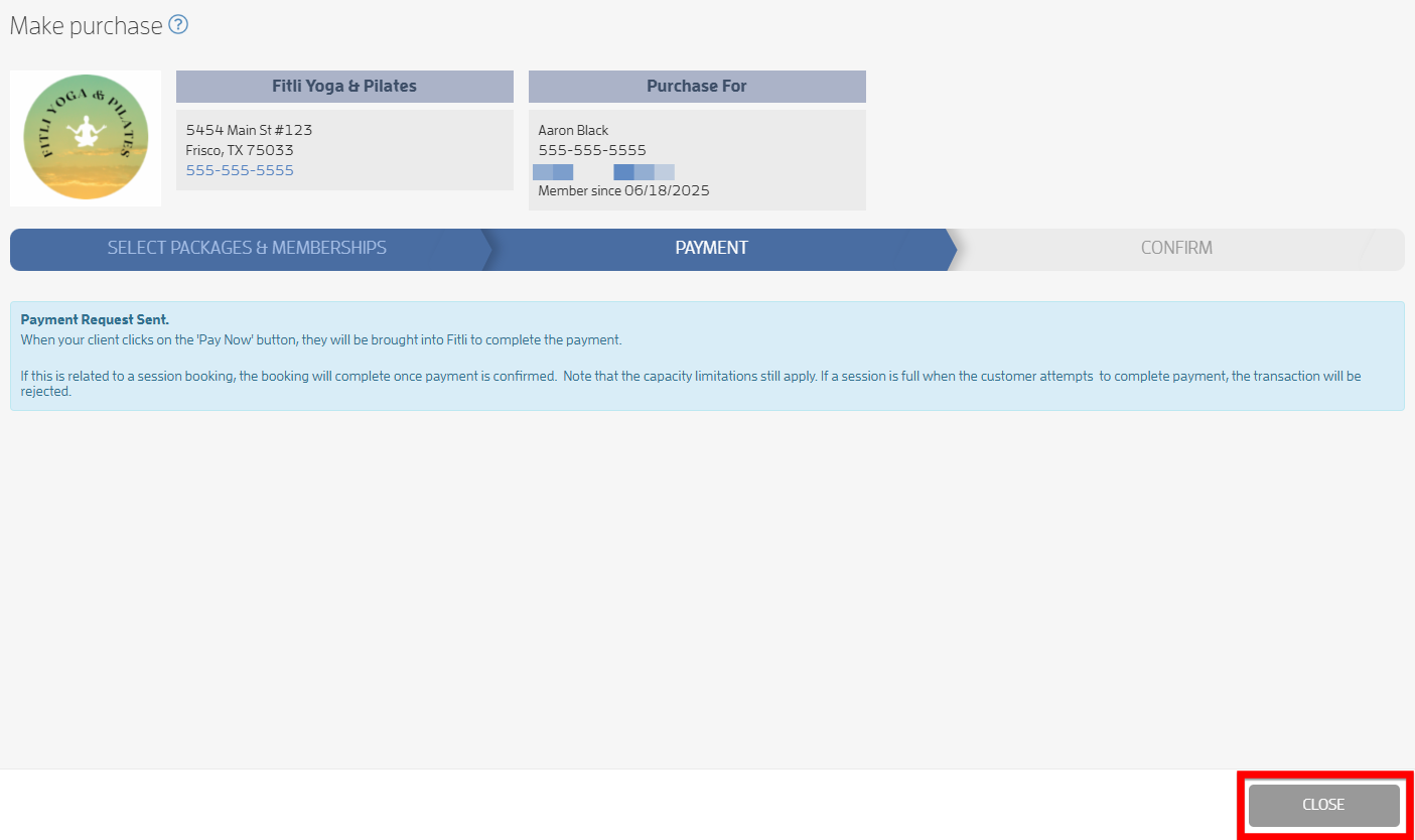 Generate Payment Requests — screenshot 5