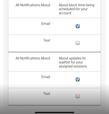 Mobile version: How can I edit my personal email/text message notifications? — screenshot 10