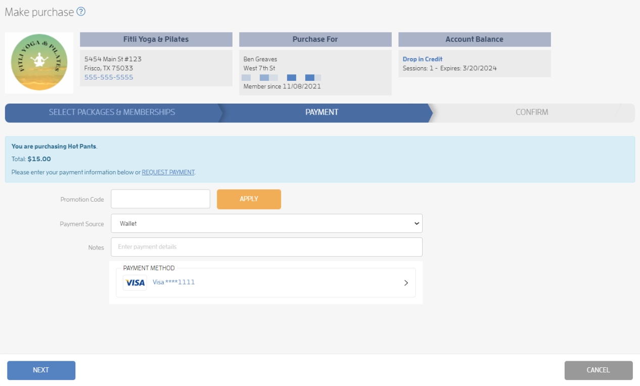 Can I sell retail products with Fitli? How do I set that up? — screenshot 9
