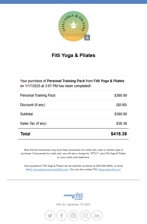 Can I get a receipt of my purchase? — screenshot 1