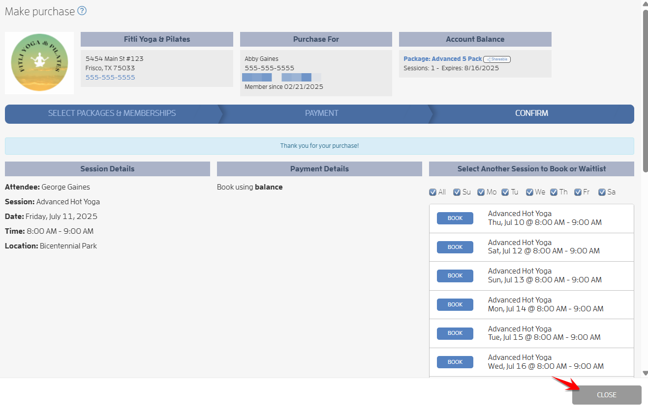 Relationships - Getting Started Guide (Step 5 - Book your Client or their Relationships) — screenshot 8