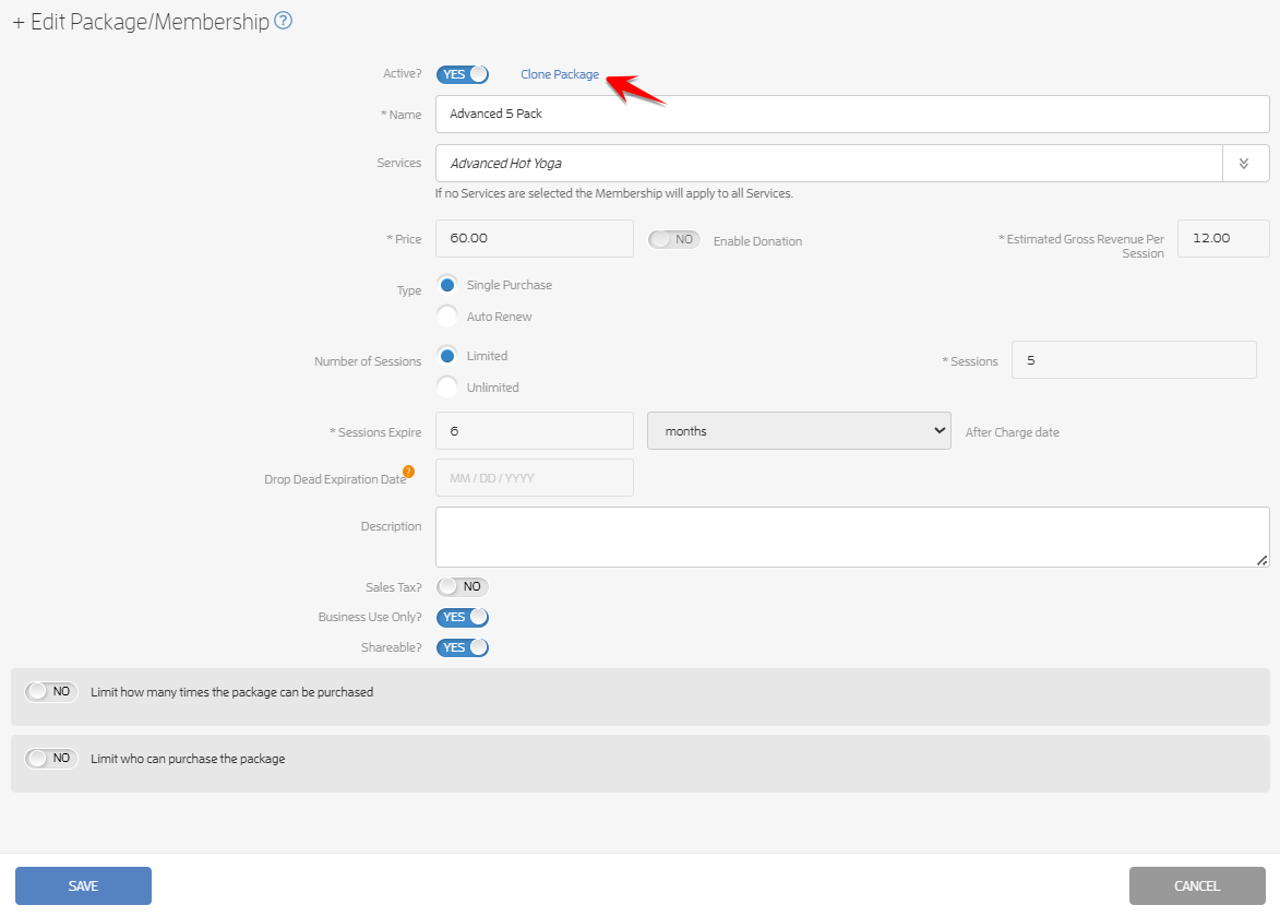 How to Clone Packages? — screenshot 2