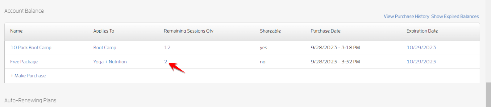 How to provide a customer with a complimentary Service or Package? — screenshot 12