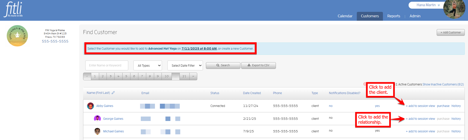 Relationships - Getting Started Guide (Step 5 - Book your Client or their Relationships) — screenshot 3