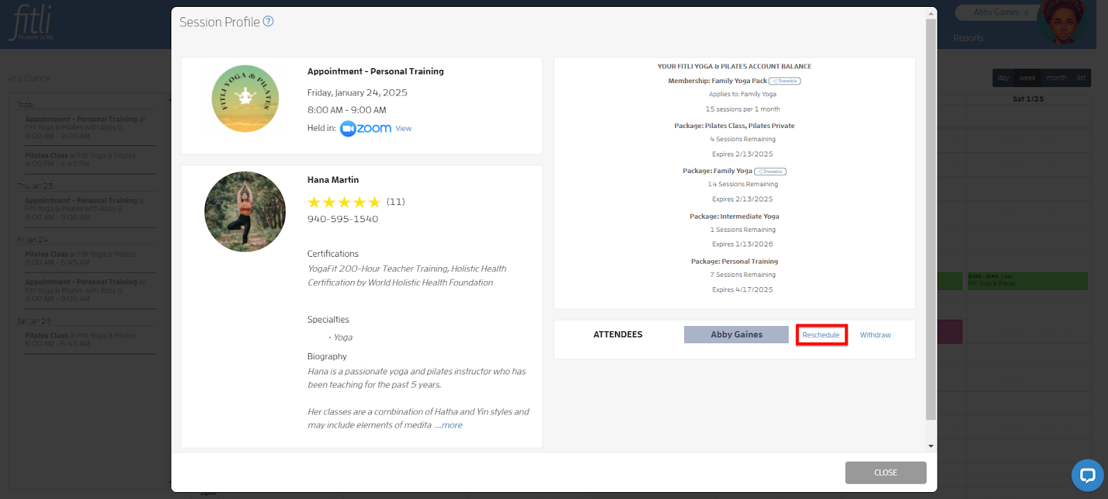 Personal Guide: How to Reschedule an Appointment? — screenshot 3