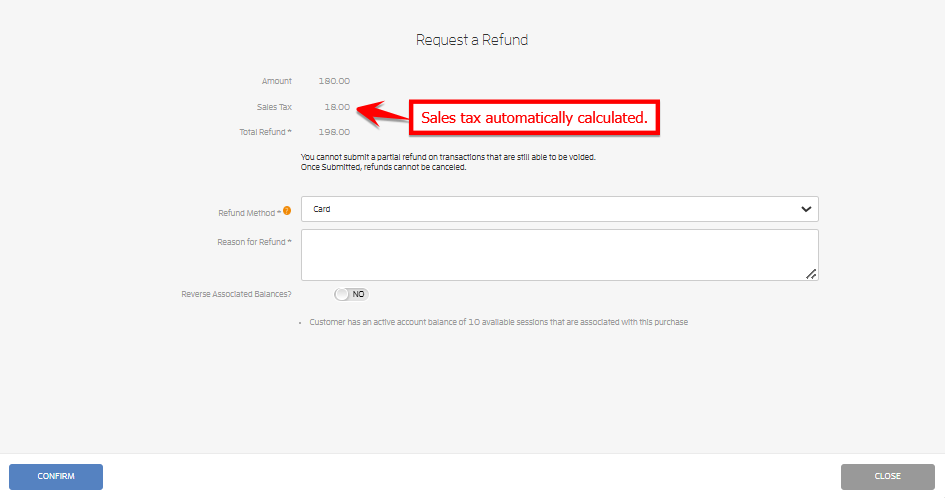 Can I add or charge Sales Tax on Services, Retail or Packages/Memberships? — screenshot 9