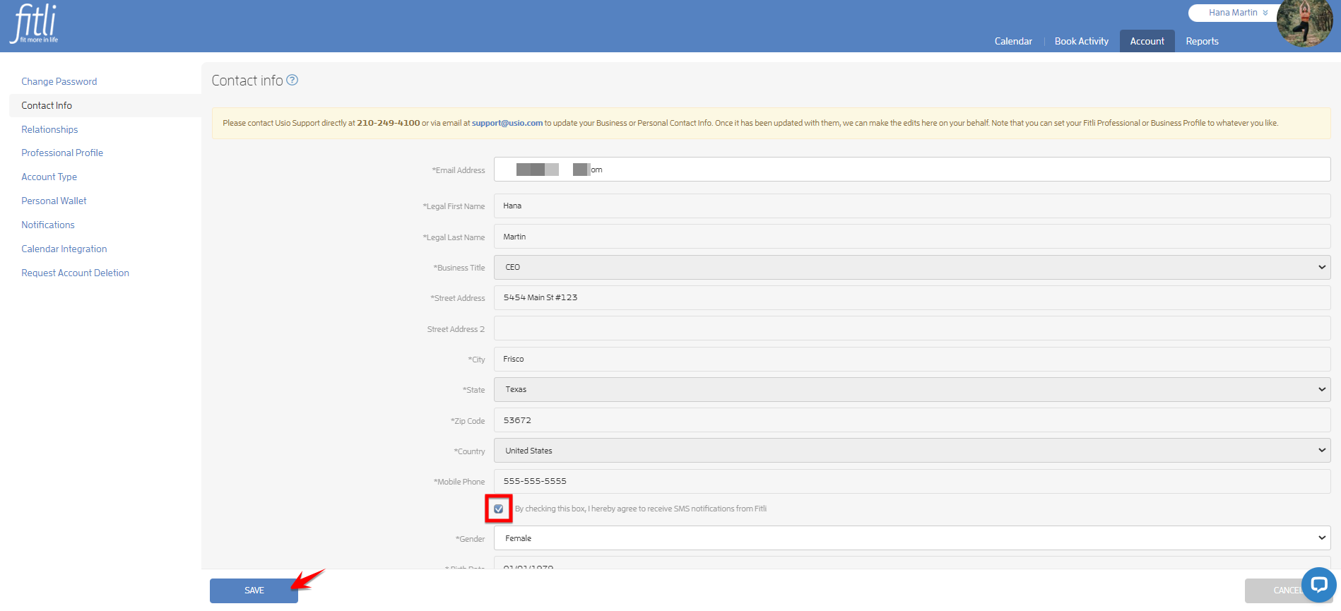 How can I edit my personal email/text message notifications? — screenshot 7
