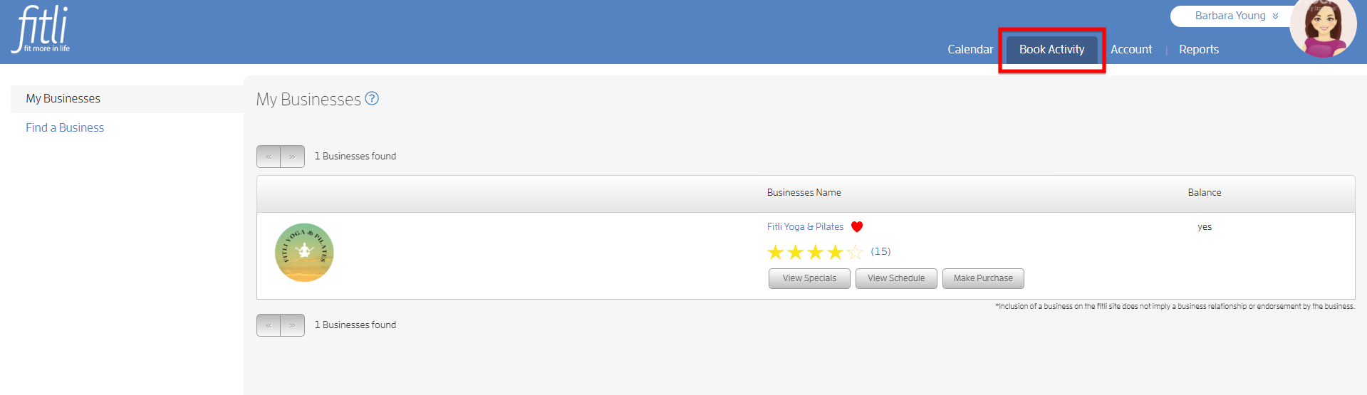 How to contact the business? — screenshot 1