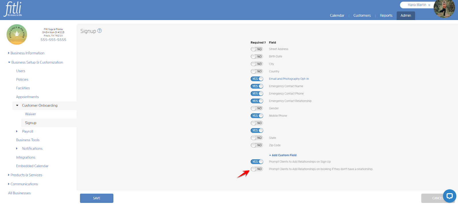 How to Prompt Your Clients to Add Relationships While Booking? — screenshot 3