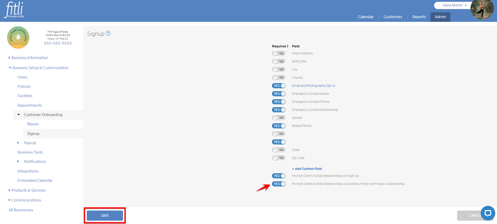 How to Prompt Your Clients to Add Relationships While Booking? — screenshot 4