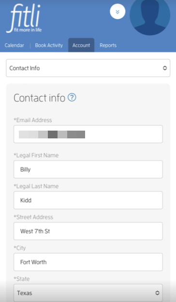 Mobile version: Adding/Updating Emergency Contact Information — screenshot 5