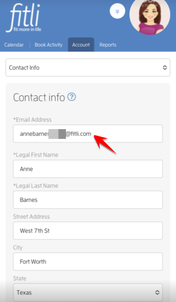 Mobile version: How to Update/Change Your Email Address — screenshot 3