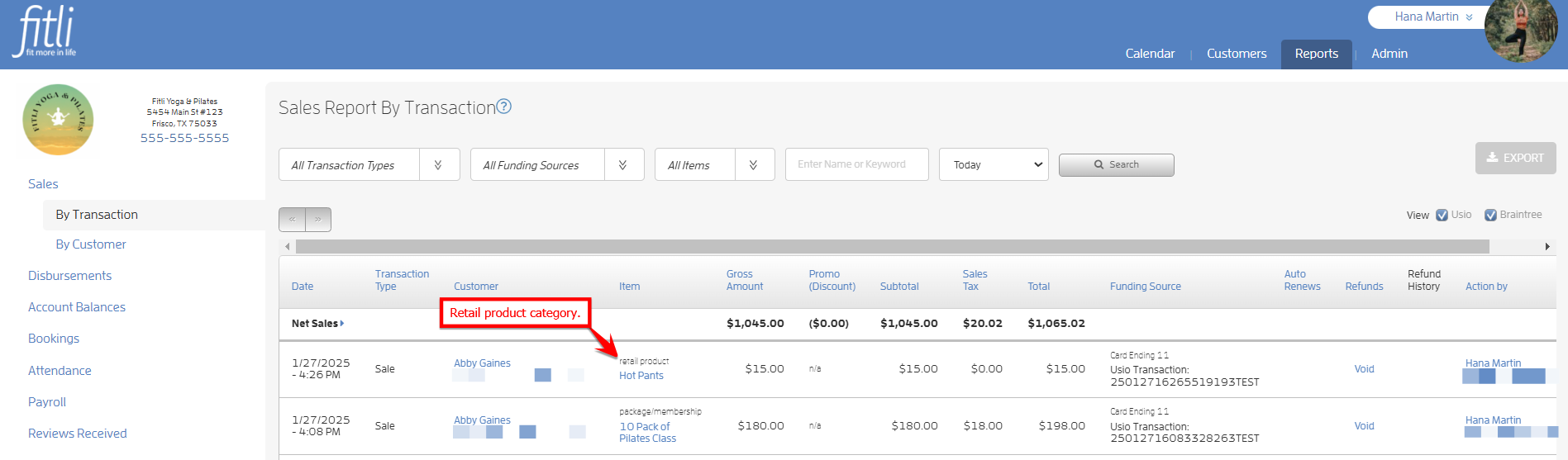 Can I sell retail products with Fitli? How do I set that up? — screenshot 10