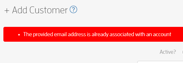 Seeing a message, "The provided email address is already associated with an account"? Here's why! — screenshot 1