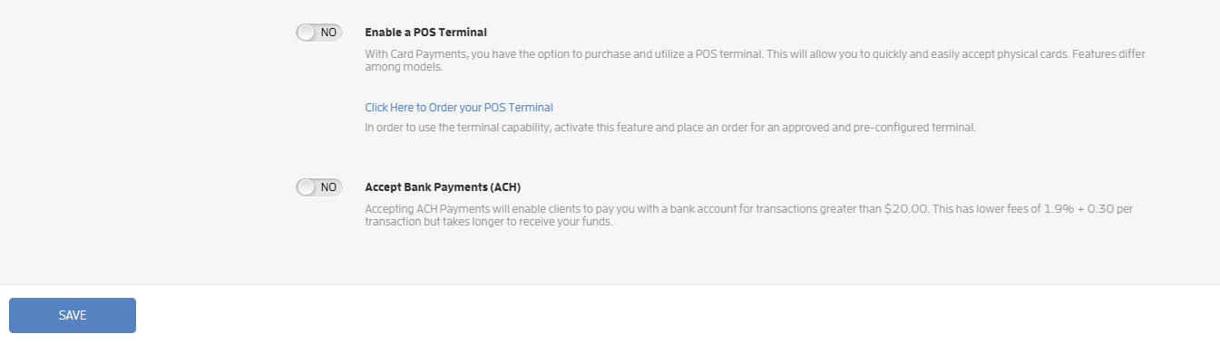 How to Activate Payment Processing — screenshot 29