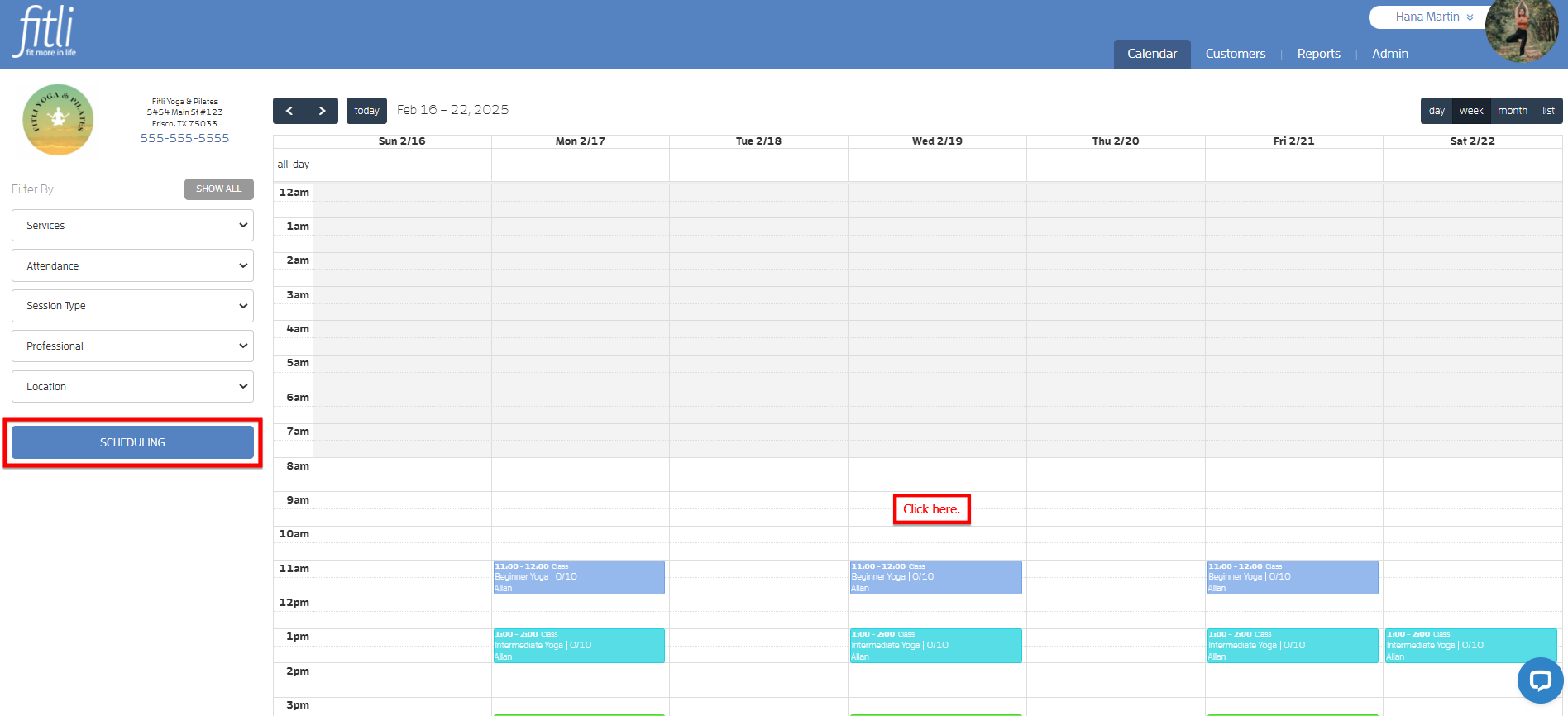 How do I create a 'blocked time' event on my calendar? I want to be unavailable for a certain period — screenshot 2