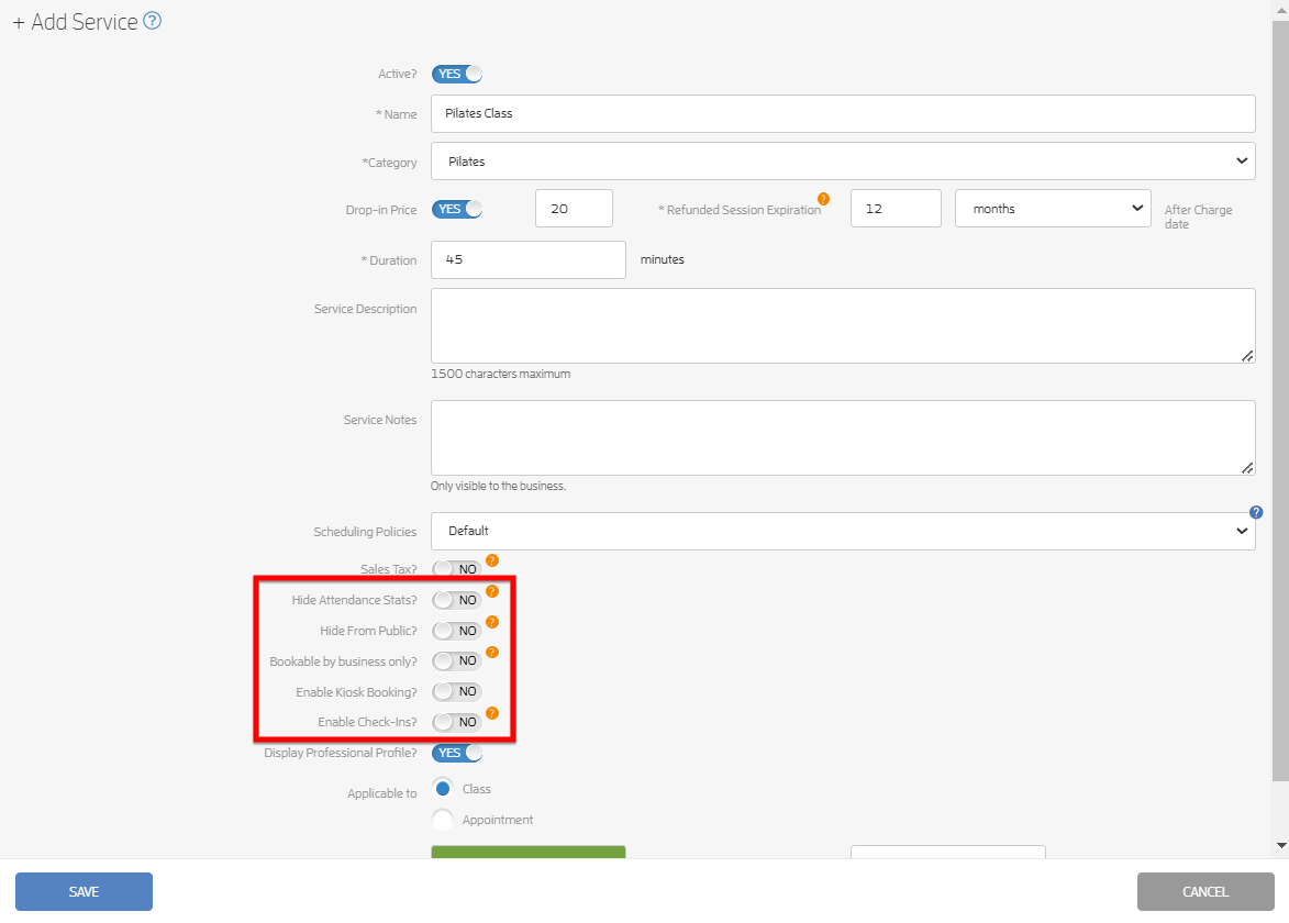 Step 2: Create your First Service, Package, and Promotion Code — screenshot 2