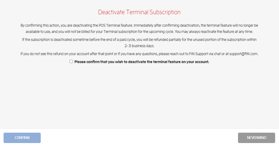 POS Terminal Activation — screenshot 16