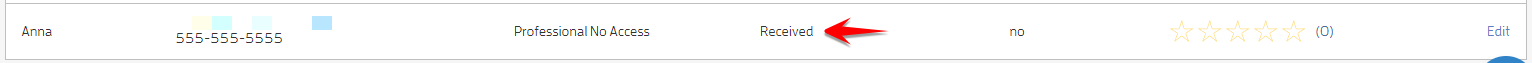 Connecting with a Customer as a Professional if They Already Have a Client Account — screenshot 3