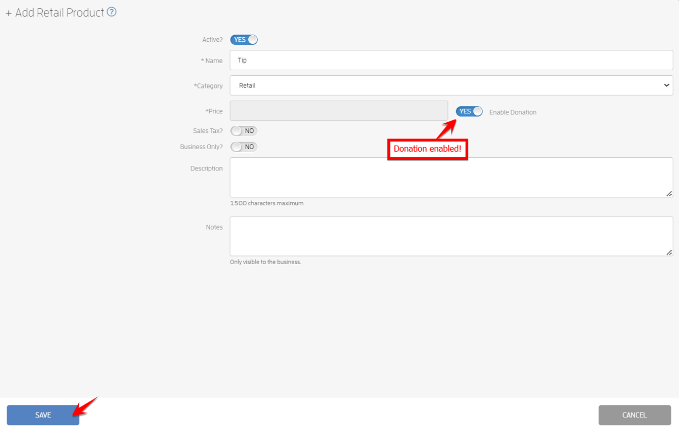 Can I sell retail products with Fitli? How do I set that up? — screenshot 5