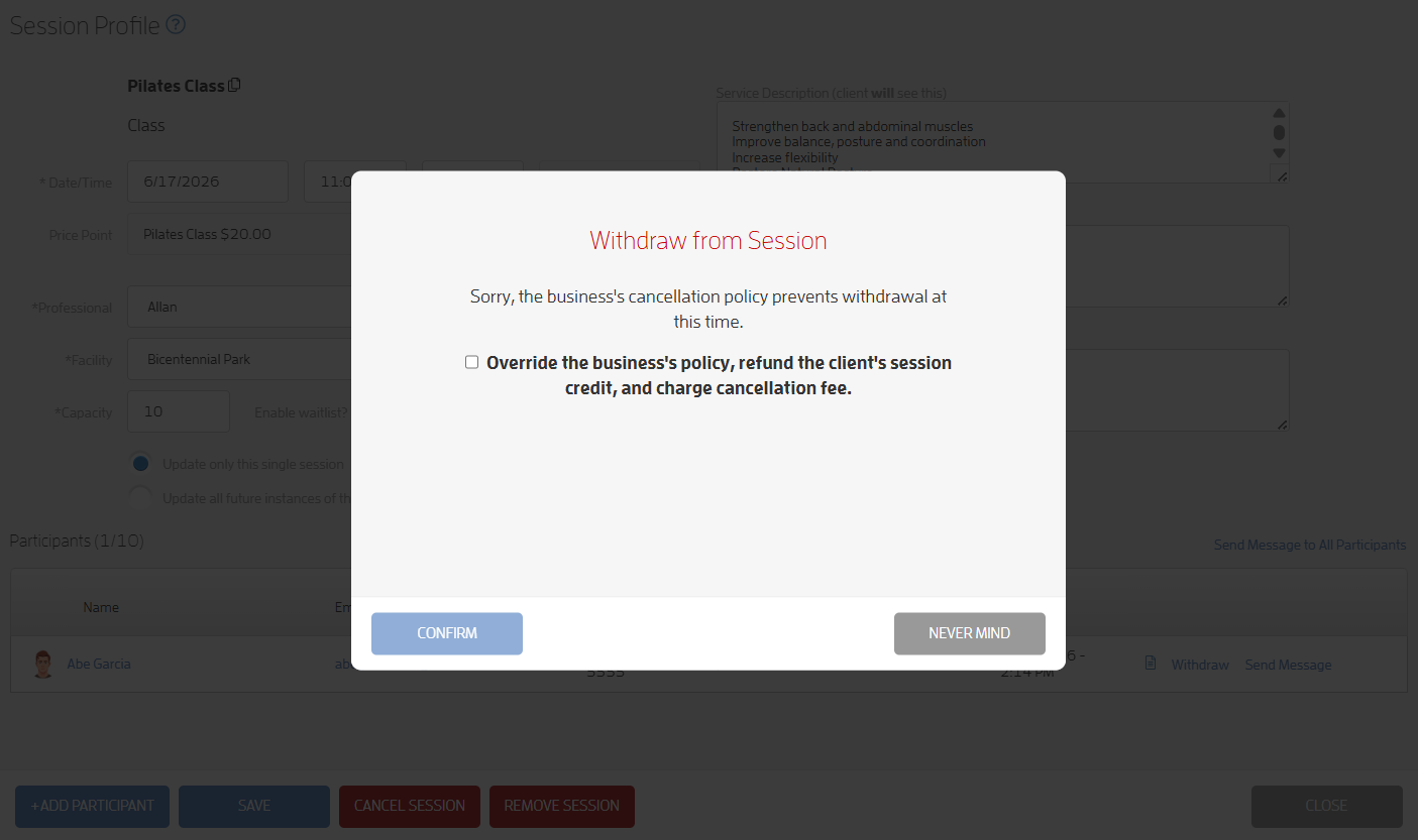 How to Set Custom Booking & Cancellation Policies by Service? — screenshot 21