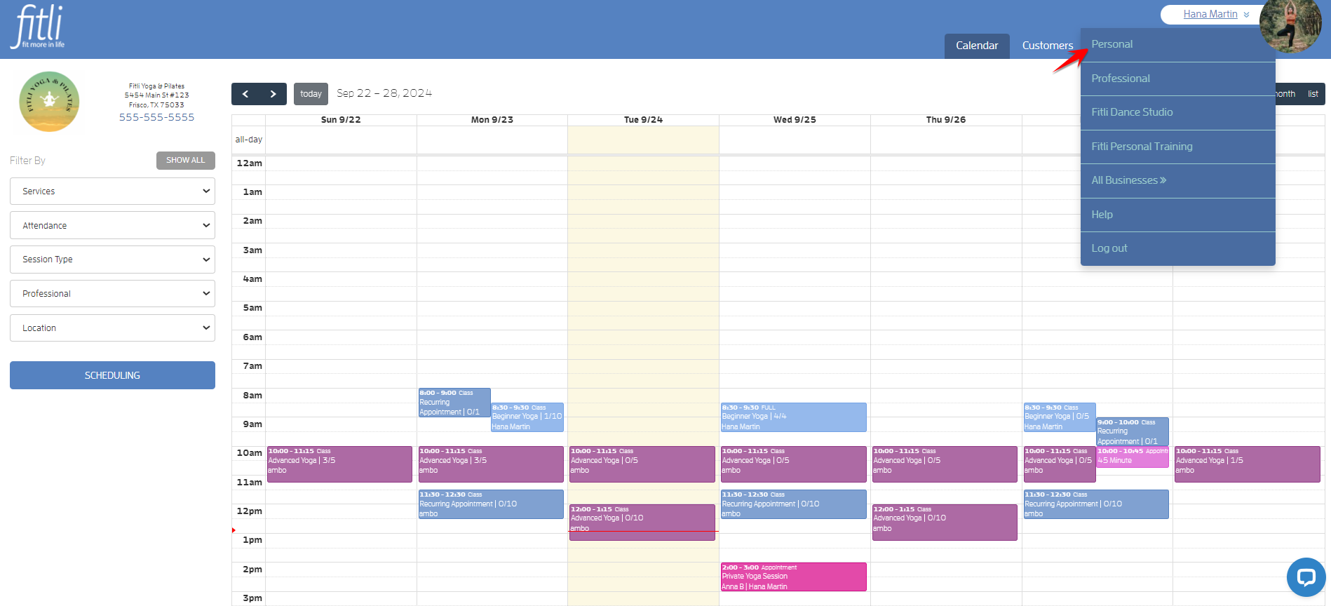 Professional Profile Preview - Customizing Your Professional Profile — screenshot 1