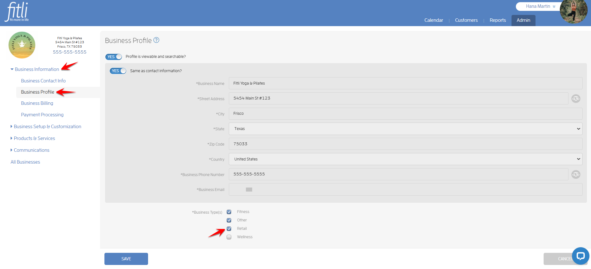 How can a client donate or pay a miscellaneous amount to my business? — screenshot 6
