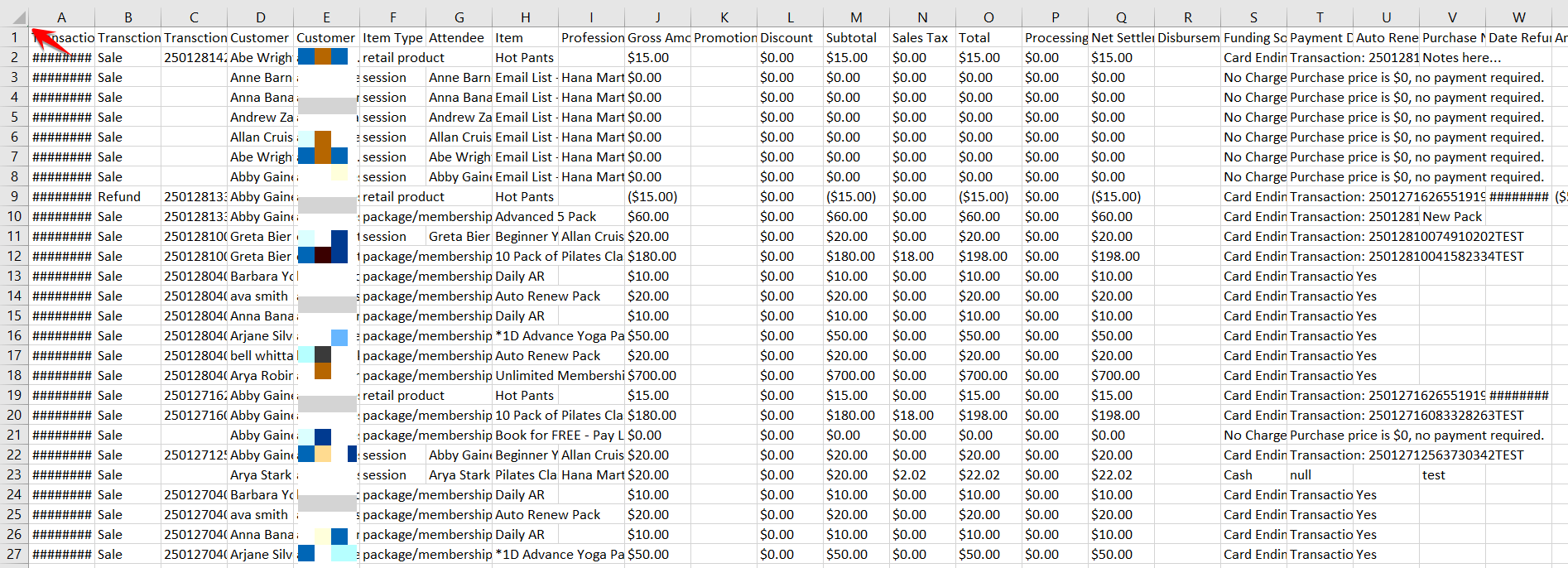 Exporting your Sales, Booking or Account Balances report and seeing weird characters? — screenshot 4