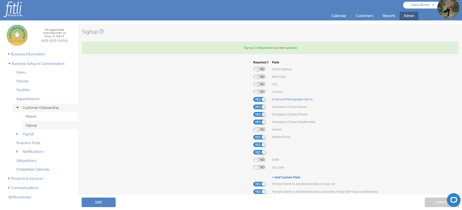 How to Prompt Your Clients to Add Relationships While Booking? — screenshot 5