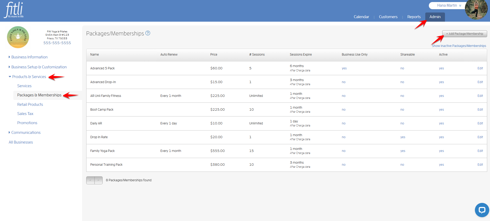 Step 2: Create your First Service, Package, and Promotion Code — screenshot 3