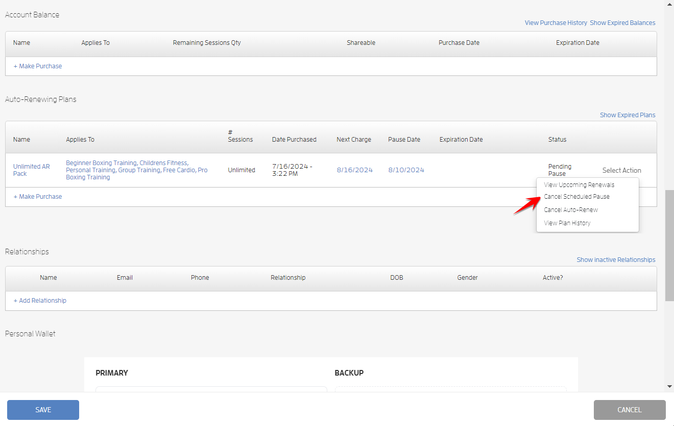 How to Add Booking Hibernation for Unlimited Auto-Renewing Memberships? — screenshot 7