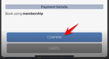 Mobile version: I want to sign up and book a session, now what do I do? — screenshot 36
