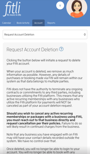 Mobile version: How to Request for Account Deletion? — screenshot 4