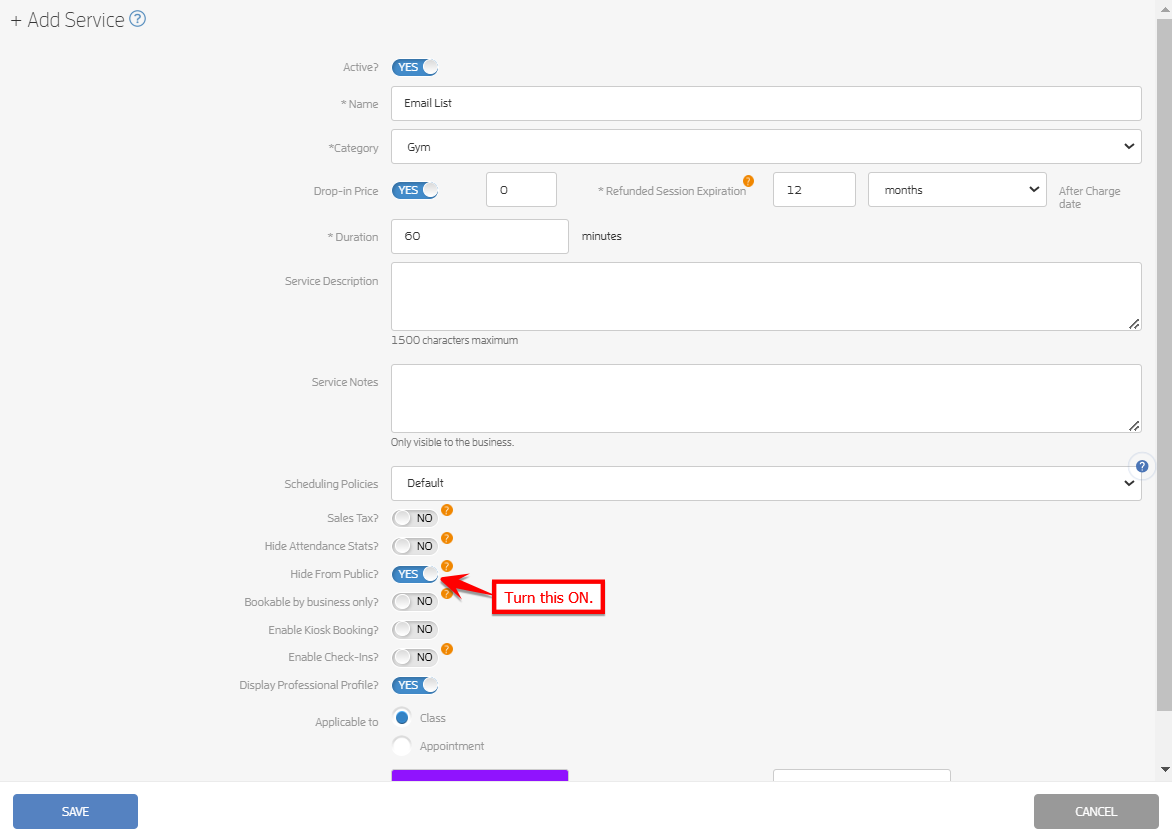 Can I send emails to all of my customers or my entire client base? — screenshot 1