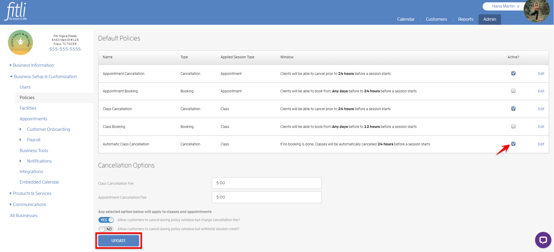 How to Set Up Auto-Cancellation Timing for Unbooked Classes? — screenshot 3