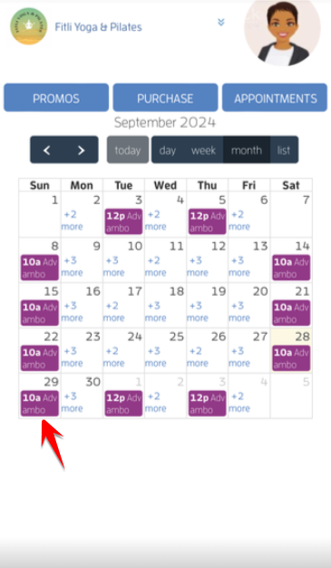 Mobile version: Relationships - Client Bookings! — screenshot 1