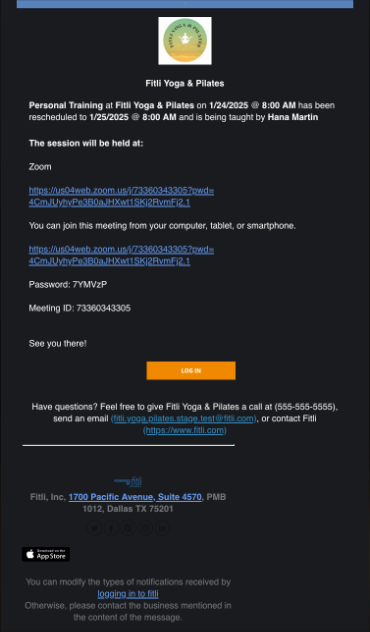 Mobile version: How to Reschedule an Appointment? — screenshot 15