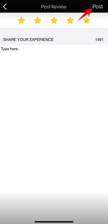 iOs App: How Can I Leave a Review for a Business/Instructor? — screenshot 11