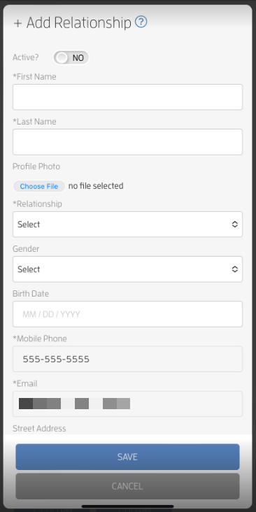 Mobile version: How to Add Relationships While Booking? — screenshot 21