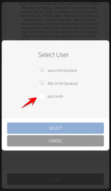 Mobile version: Relationships - Client Bookings! — screenshot 10