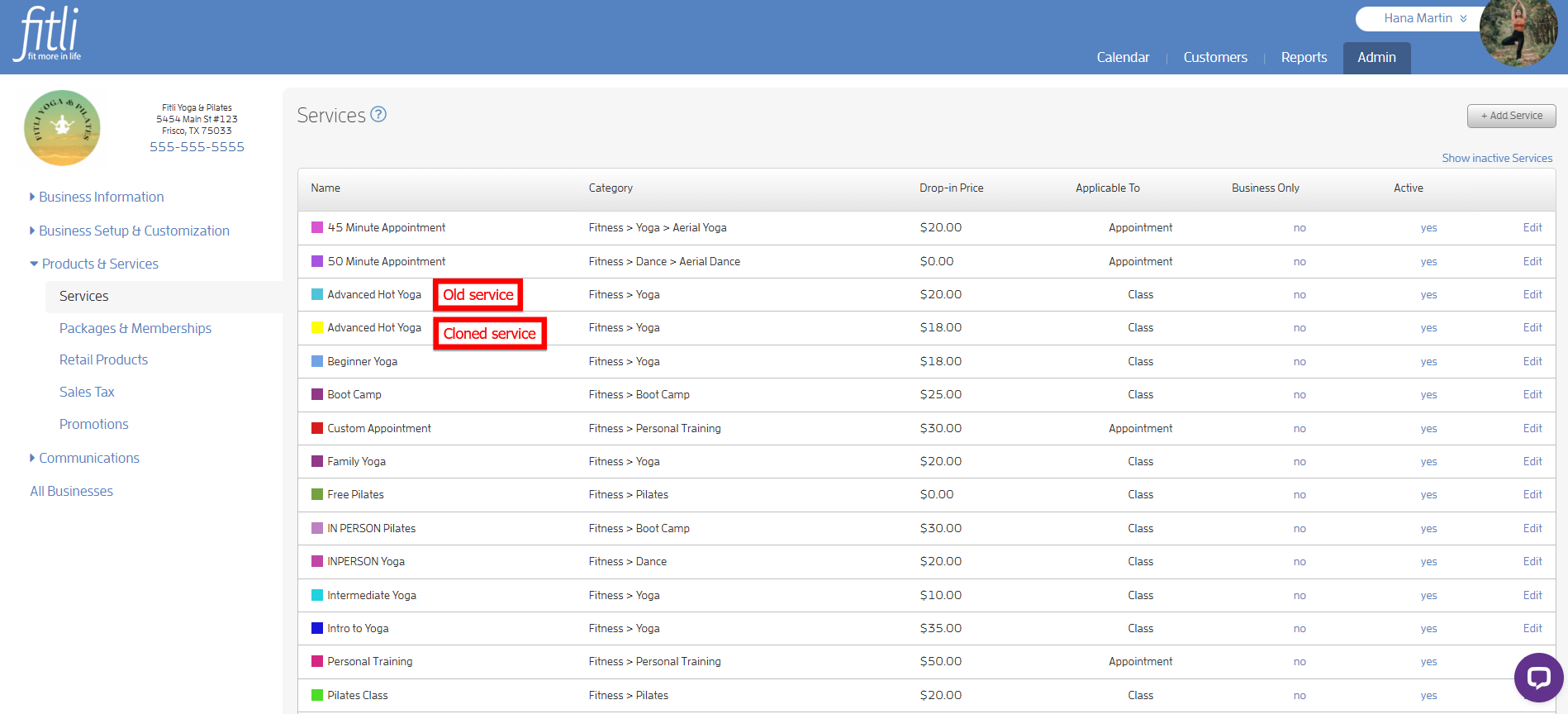How to Clone Services? — screenshot 7