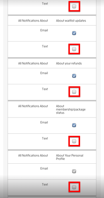 Mobile version: Why have my SMS notifications been turned off? — screenshot 12