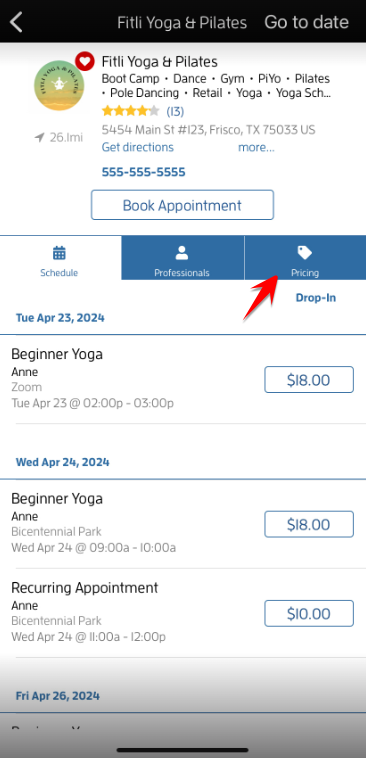 iOs App: I want to donate to my business' charitable cause. How can I do this? — screenshot 2
