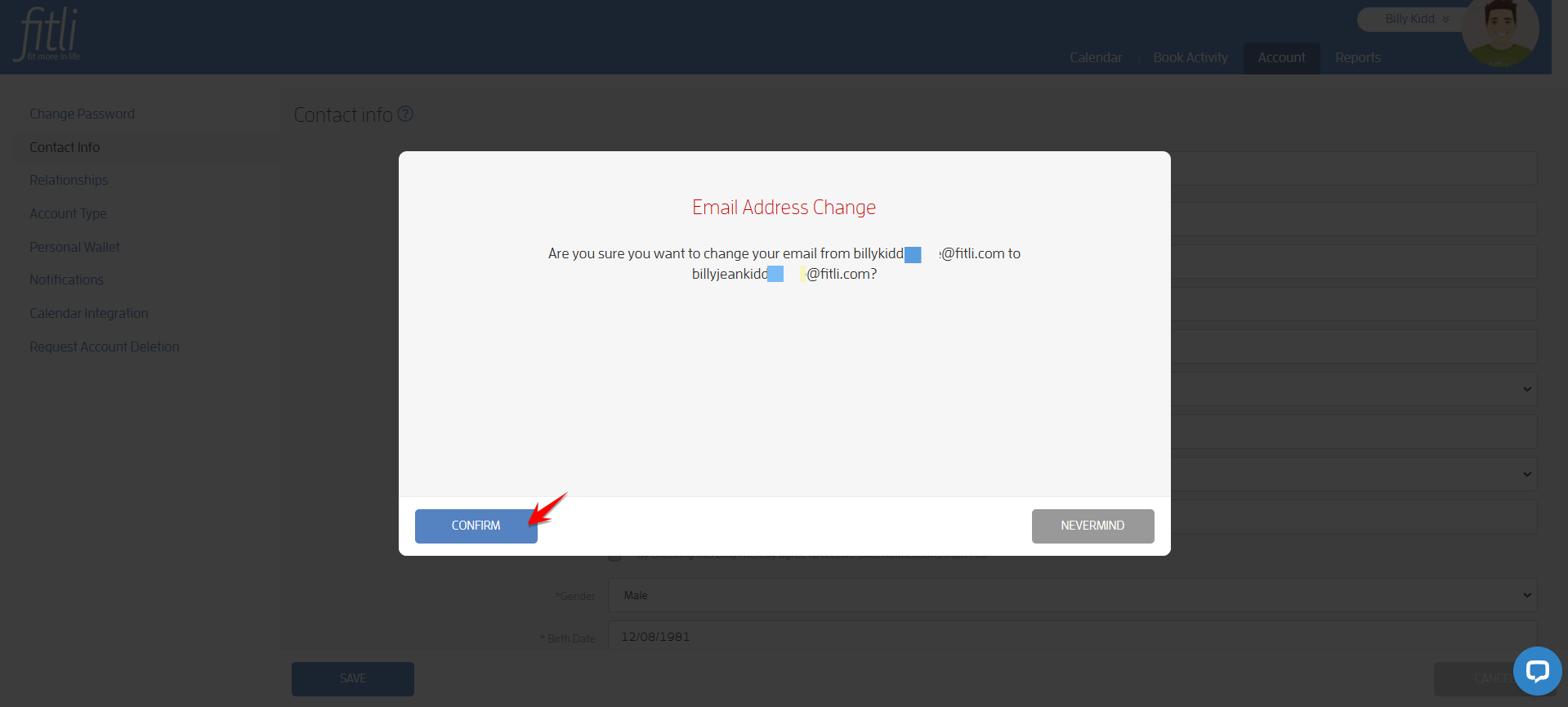 How to Update/Change Your Email Address — screenshot 4