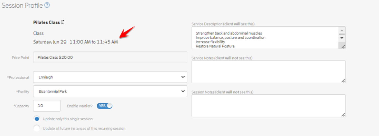 How to Add a Custom Post-Session Message? — screenshot 16