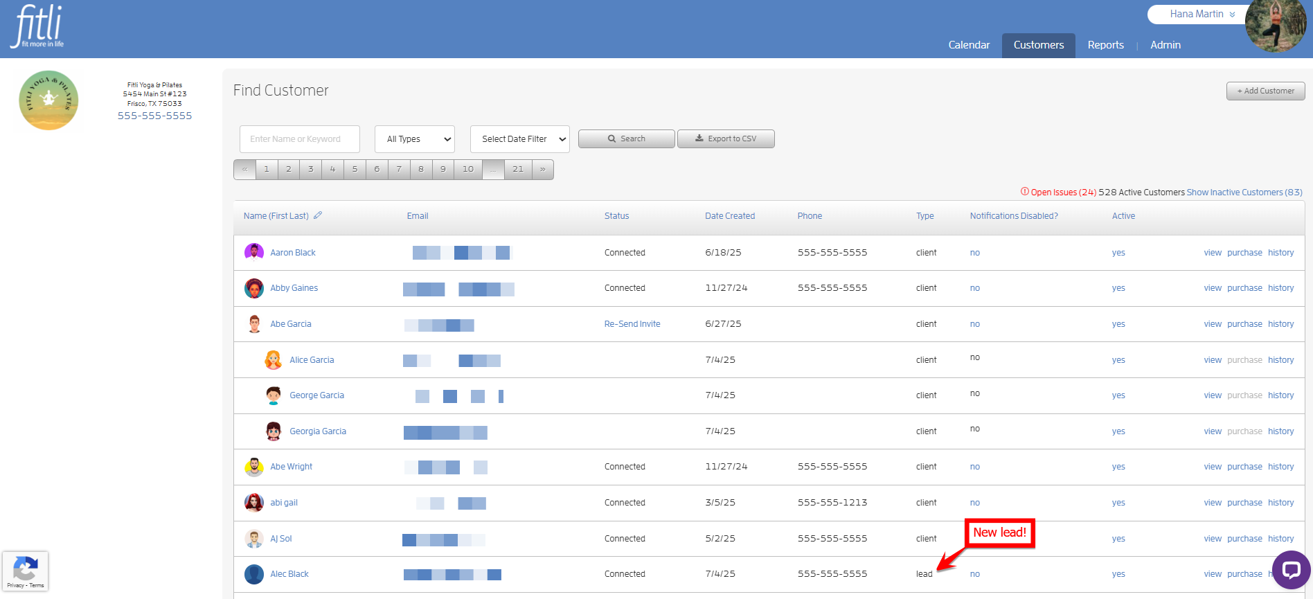 Business 'Leads' for New Client Accounts — screenshot 3