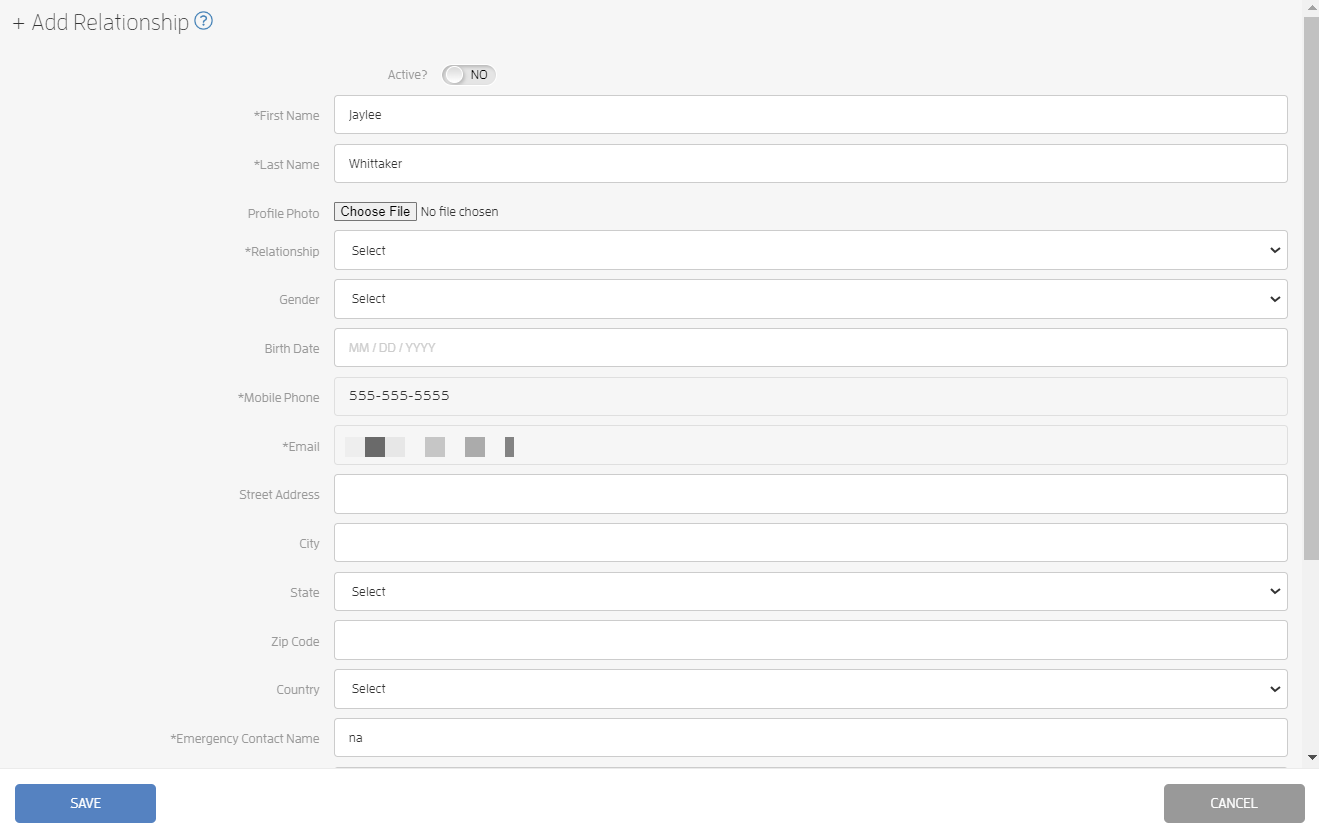 How to Add Relationships While Booking? — screenshot 18