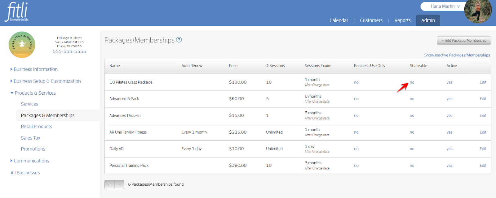 How to Edit your Services and Packages from the List View? — screenshot 22